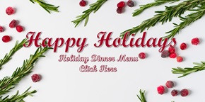 holiday menu